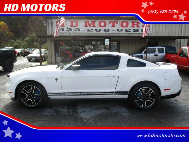 2012 Ford Mustang for sale at HD MOTORS in Kingsport TN