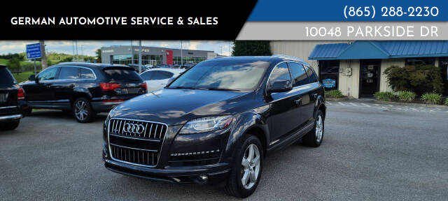 2015 Audi Q7 for sale at German Automotive Service & Sales in Knoxville, TN