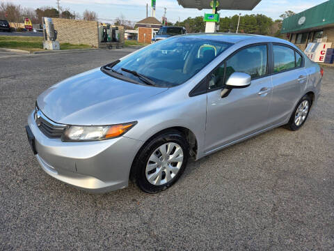 2012 Honda Civic for sale at State Side Auto Sales LLC in Creedmoor NC