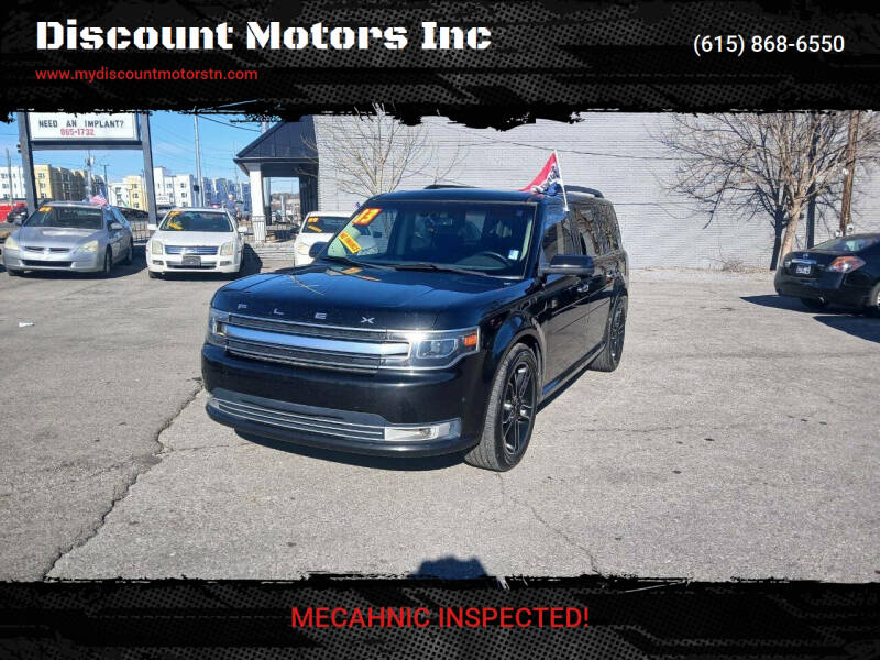 2013 Ford Flex for sale at Discount Motors Inc in Madison TN