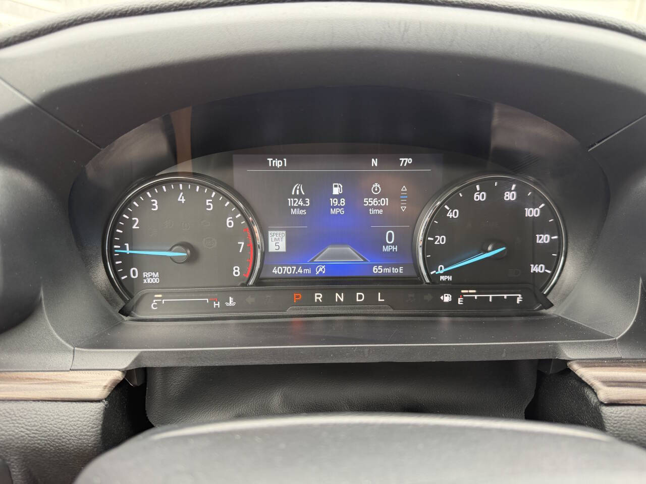 Gray 2024 Ford Explorer Limited Limited 4dr SUV 18