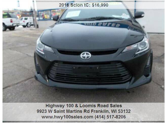 2016 Scion tC for sale at Highway 100 & Loomis Road Sales in Franklin WI