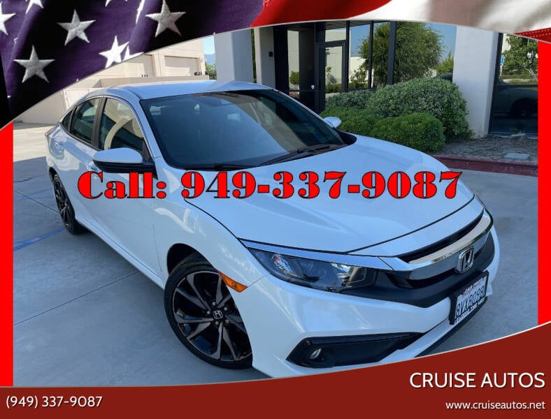 2021 Honda Civic for sale at Cruise Autos in Corona CA