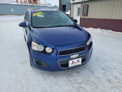 2012 Chevrolet Sonic for sale at J & S Auto Sales in Thompson ND