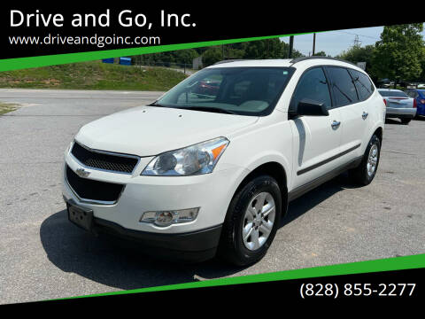 2012 Chevrolet Traverse for sale at Drive and Go, Inc. in Hickory NC