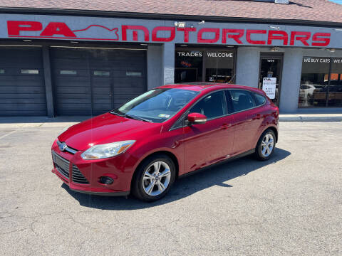 2013 Ford Focus for sale at PA Motorcars in Conshohocken PA