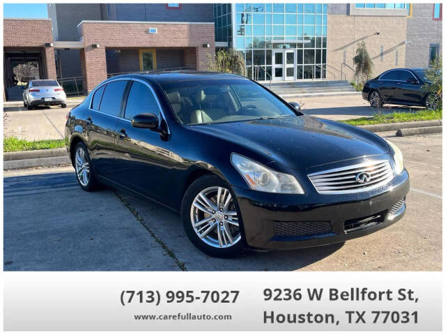 2007 INFINITI G35 for sale at CAREFULL AUTO CARE in Houston, TX