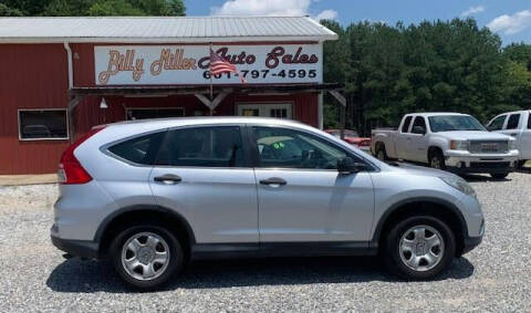 2016 Honda CR-V for sale at Billy Miller Auto Sales in Mount Olive MS