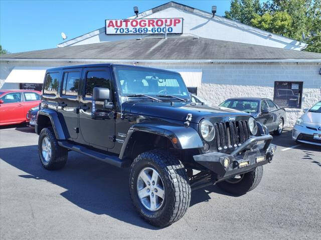 2012 Jeep Wrangler Unlimited for sale at AUTOGROUP in Manassas VA