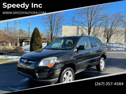 2009 Kia Sportage for sale at WhetStone Motors in Bensalem PA