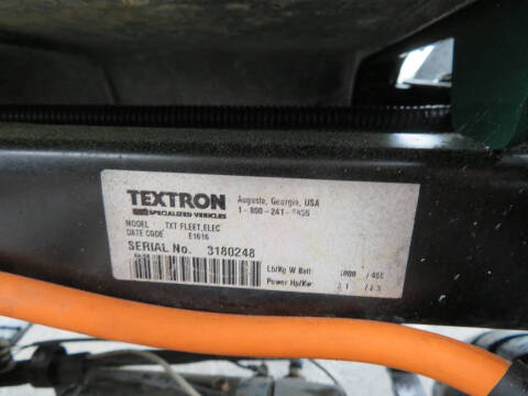 2016 E-Z-GO TXT