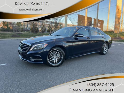 2015 Mercedes-Benz S-Class for sale at Kevin's Kars LLC in Richmond VA