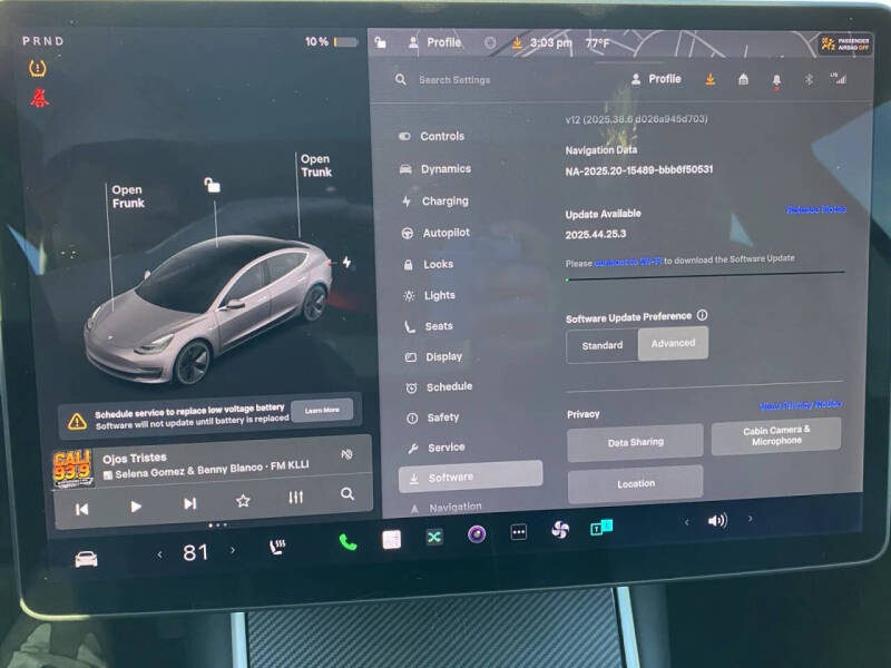2020 Tesla Model 3 Standard Range