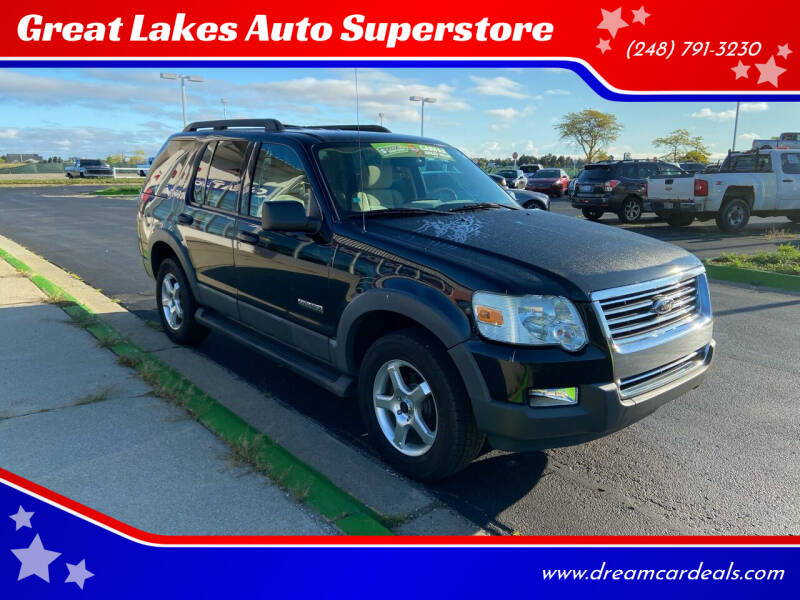 2006 Ford Explorer for sale at Great Lakes Auto Superstore in Waterford Township MI