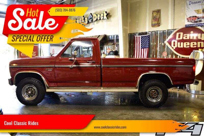 1986 Ford F-250 for sale at Cool Classic Rides in Sherwood OR