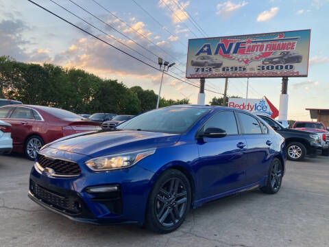 2020 Kia Forte for sale at ANF AUTO FINANCE in Houston TX