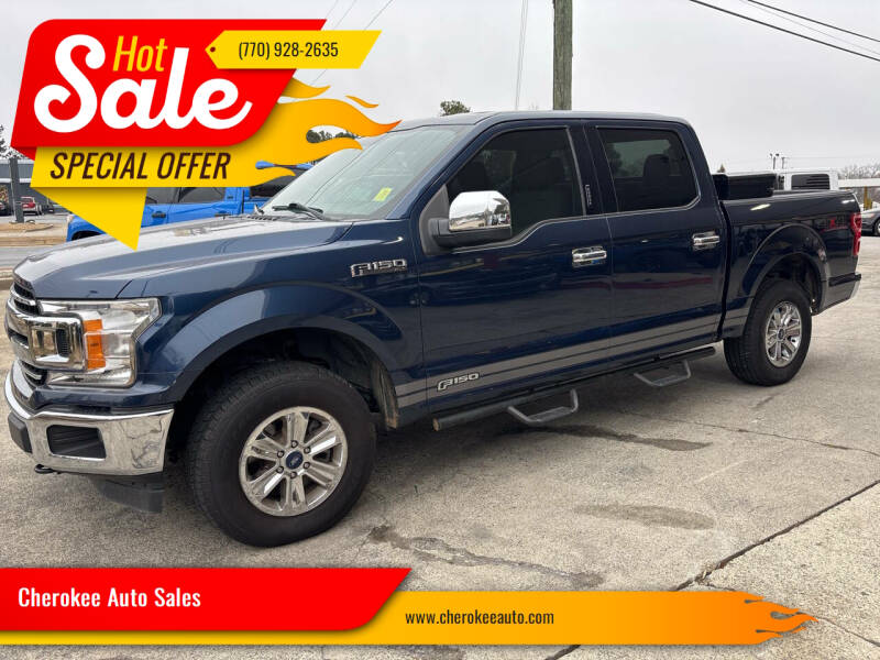 2018 Ford F-150 for sale at Cherokee Auto Sales in Acworth GA