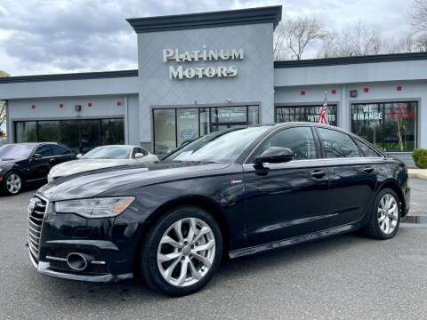 2018 Audi A6 for sale at PLATINUM MOTORS INC in Freehold NJ