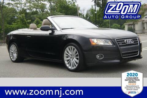 2012 Audi A5 for sale at Zoom Auto Group in Parsippany NJ