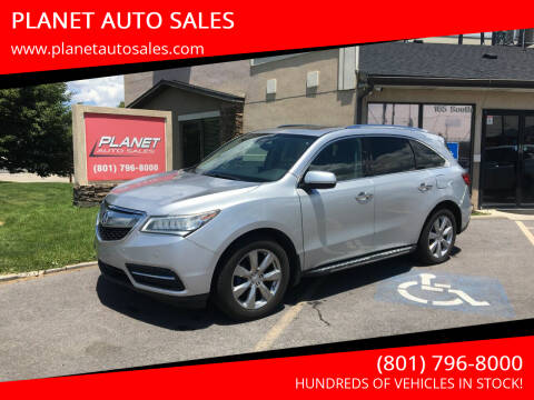 2015 Acura MDX for sale at PLANET AUTO SALES in Lindon UT