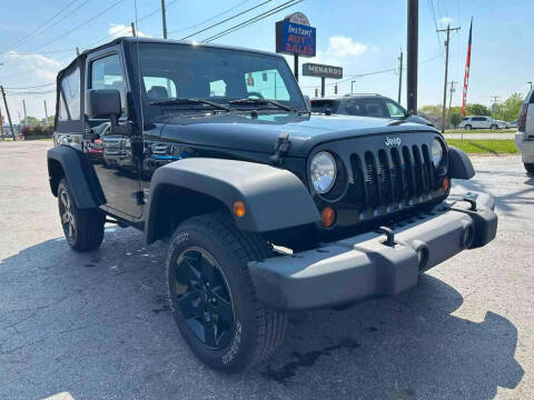 2013 Jeep Wrangler for sale at Instant Auto Sales in Chillicothe OH
