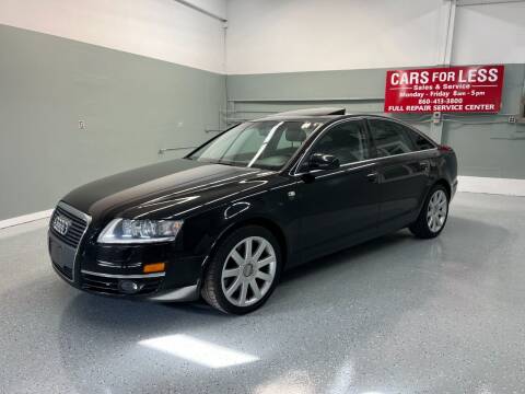 2007 Audi A6 for sale at Cars For Less Sales & Service Inc. in East Granby CT