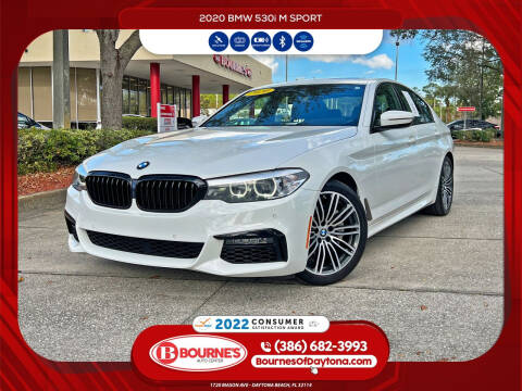 2020 BMW 5 Series for sale at Bourne's Auto Center in Daytona Beach FL