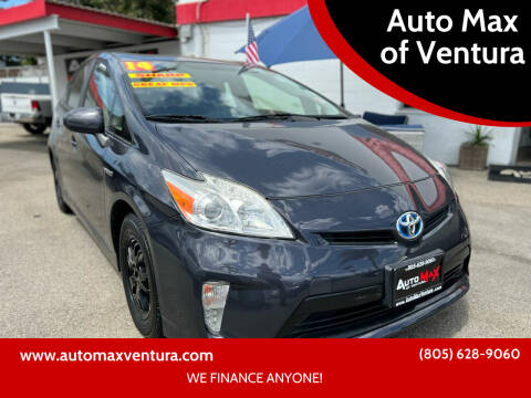 2014 Toyota Prius for sale at Auto Max of Ventura in Ventura CA