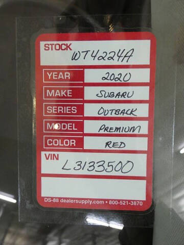 2020 Subaru Outback Premium