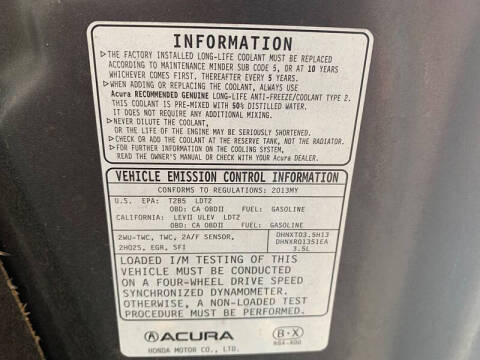 2013 Acura RDX w/Tech