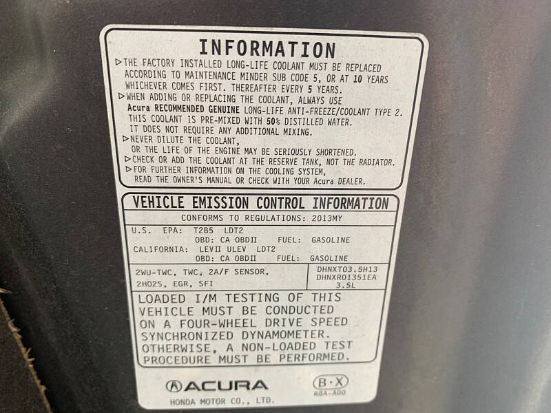 2013 Acura RDX w/Tech