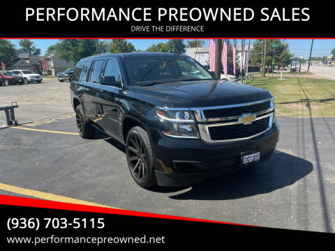 2015 Chevrolet Suburban for sale at PERFORMANCE PREOWNED SALES in Conroe TX