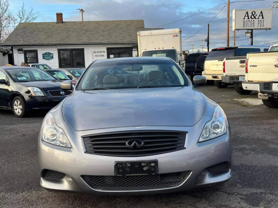 2008 INFINITI G37 for sale at A&A Motor PDX in Portland, OR