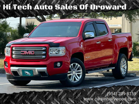 2018 GMC Canyon for sale at Hi Tech Auto Sales Of Broward in Hollywood FL