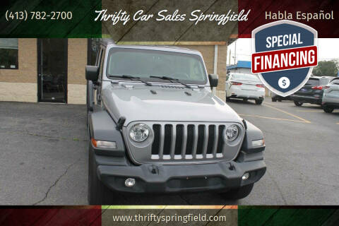 2020 Jeep Wrangler Unlimited for sale at Thrifty Car Sales Springfield in Springfield MA