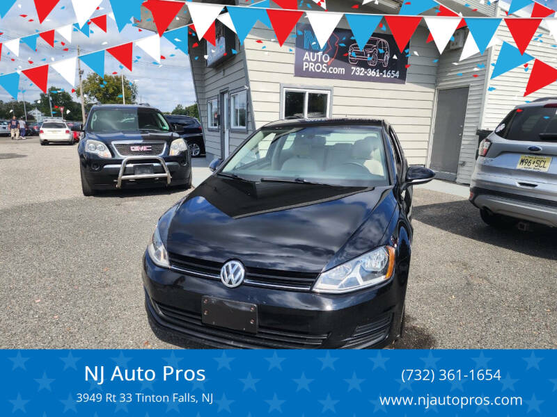 2015 Volkswagen Golf for sale at NJ Auto Pros in Tinton Falls NJ