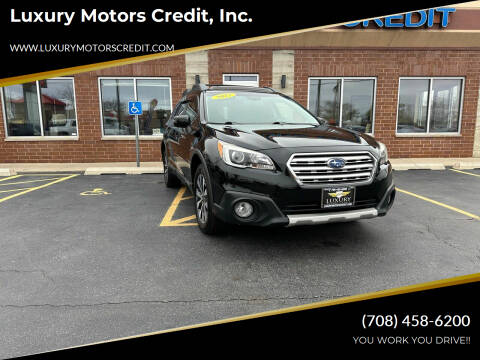 2015 Subaru Outback for sale at Luxury Motors Credit, Inc. in Bridgeview IL