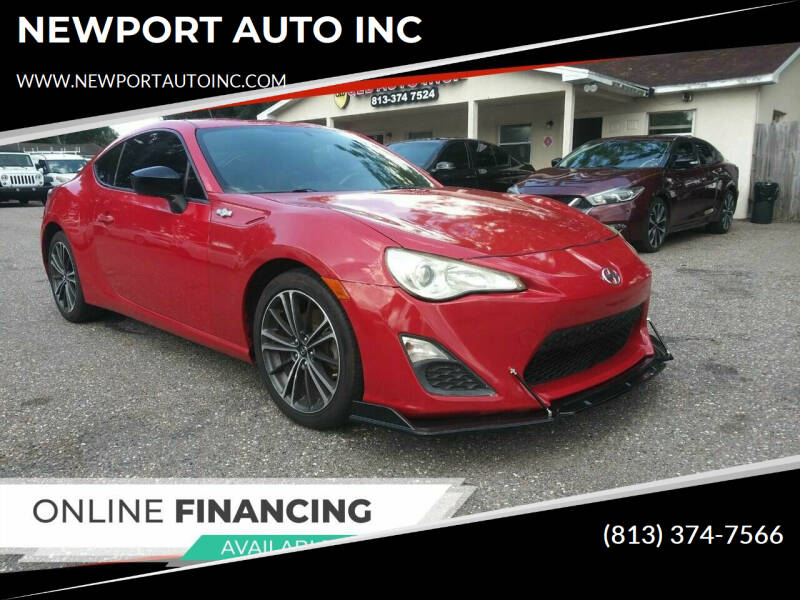 2013 Scion FR-S for sale at NEWPORT AUTO INC in Tampa FL