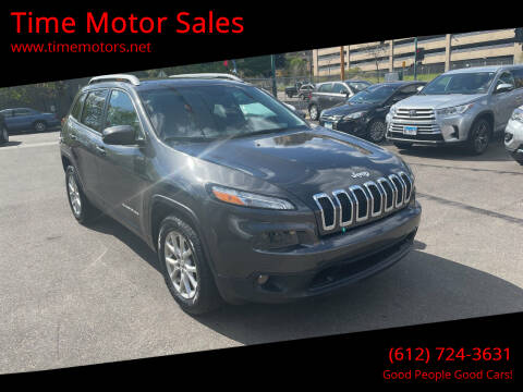 2017 Jeep Cherokee for sale at Time Motor Sales in Minneapolis MN