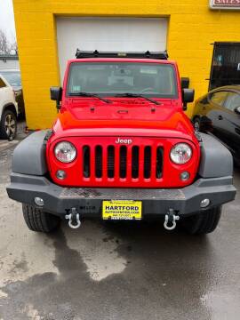 2015 Jeep Wrangler Unlimited for sale at Hartford Auto Center in Hartford CT