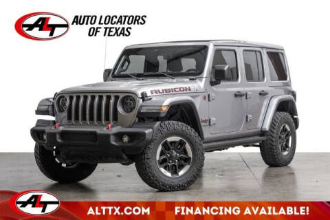 2019 Jeep Wrangler Unlimited for sale at AUTO LOCATORS OF TEXAS in Plano TX