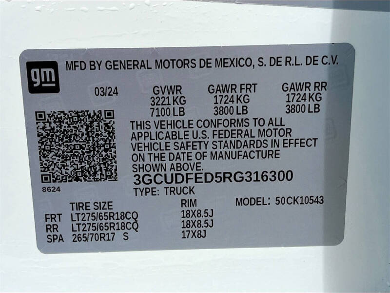 2024 Chevrolet Silverado 1500