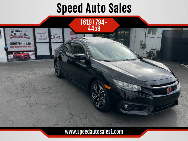 2018 Honda Civic for sale at Speed Auto Sales in El Cajon CA