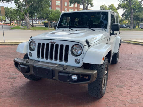 2016 Jeep Wrangler for sale at Downtown Detail in New Braunfels TX