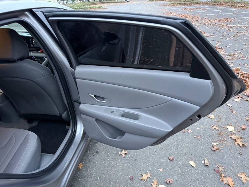 2023 Hyundai Elantra Hybrid Blue