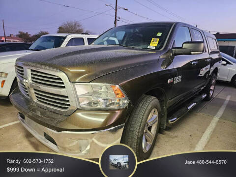 2014 RAM 1500 for sale at 999 Down Drive.com powered by Any Credit Auto Sale in Chandler AZ