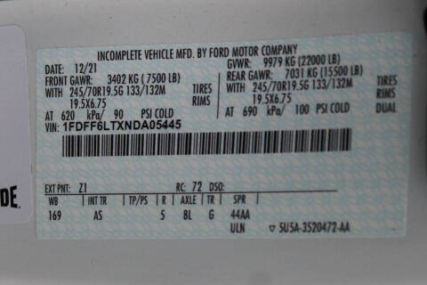 2022 Ford F-600 Super Duty