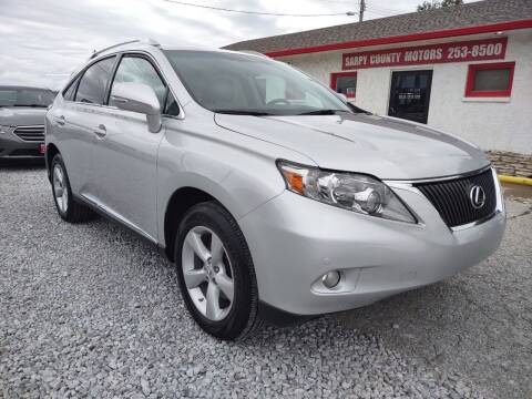 2010 Lexus RX 350 for sale at Sarpy County Motors in Springfield NE
