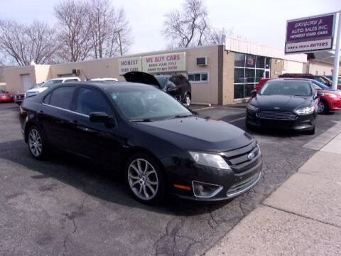 2010 Ford Fusion for sale at Gregory J Auto Sales in Roseville MI