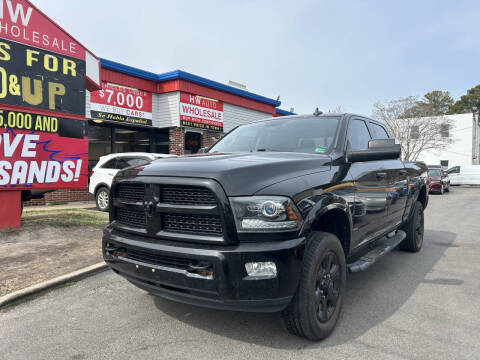2014 RAM 3500 for sale at HW Auto Wholesale in Norfolk VA